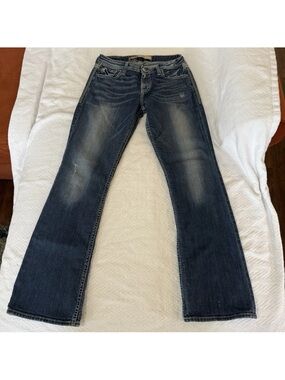 Big Star Hazel Curvy Fit Size 28R Women’s Jeans Blue Acid Washed